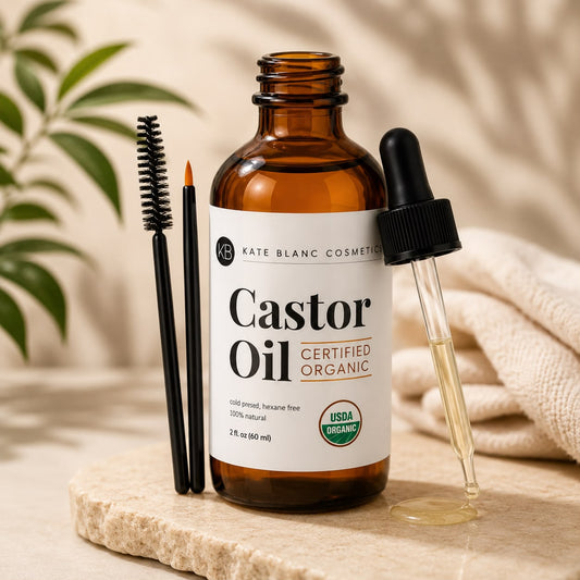 ACEITE DE CASTOR OIL ORGÁNICO - PRENSADO EN FRÍO PARA CABELLO, PESTAÑAS, CEJAS Y PIEL